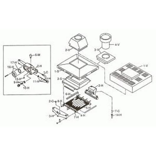 Raypak  Baffle Kit 265B