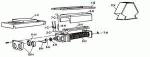 Raypak - Flue Collector for Raypak 55A Pool Heater