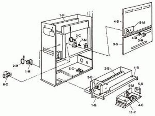 Raypak - Upper Panel Jacket, Raypak 55A