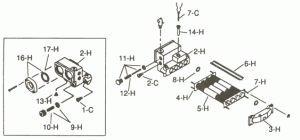 Raypak - Baffle, (Set of 3)