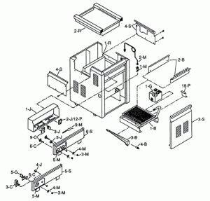 Raypak - Burner Spacer/Hold Down-405B