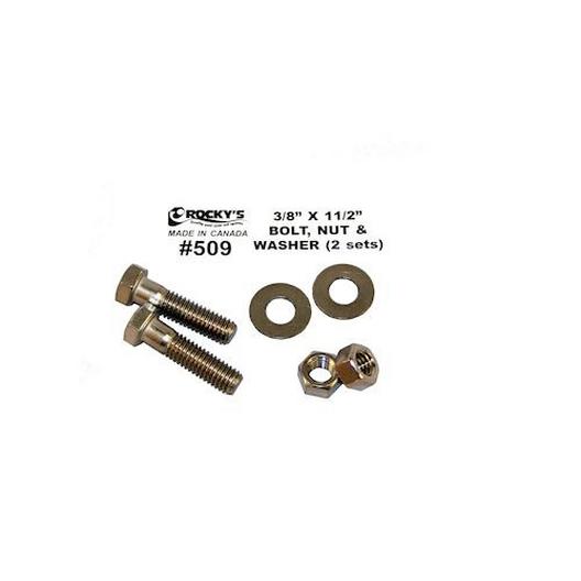 Rocky's  3/8 inch x 1-1/2 inch SS Bolt/Washer/Nut for SR