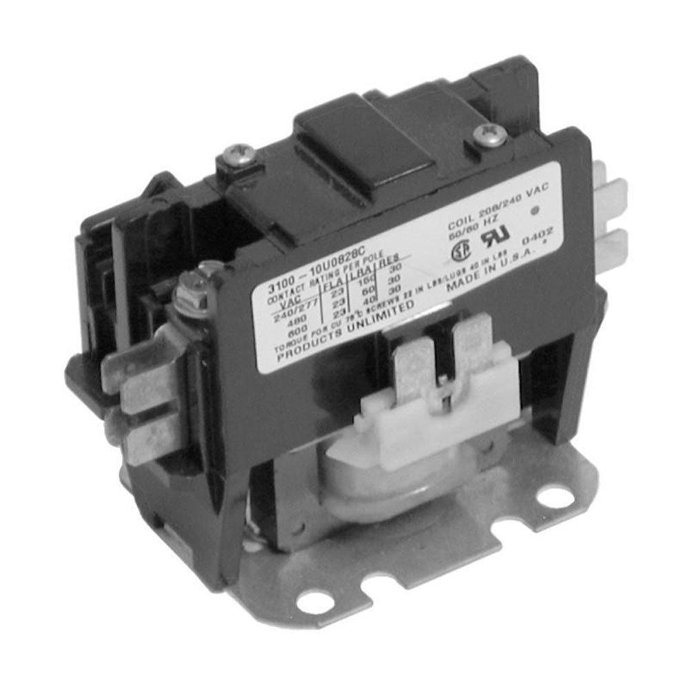 Spa Components  Spa Contactor 120V Coil 30A Single Pole