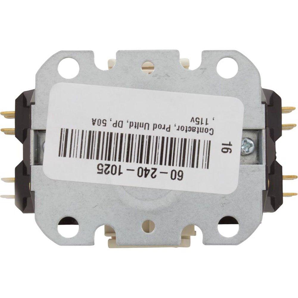 Spa Contactor, 120V Coil, 50A, Double Pole