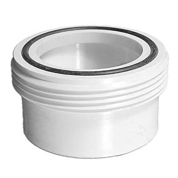 Spa, Tub, Bath Heater Union, Tailpiece 2in MBT x 2in SKT, w/ O-ring