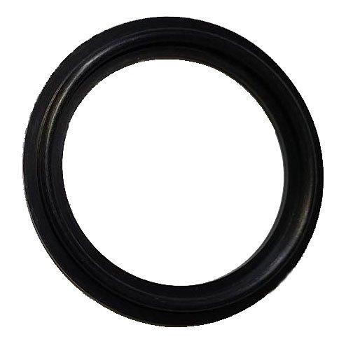Hot Tub Heater Gasket, Ridged for 2in Heater Tailpiece, Black