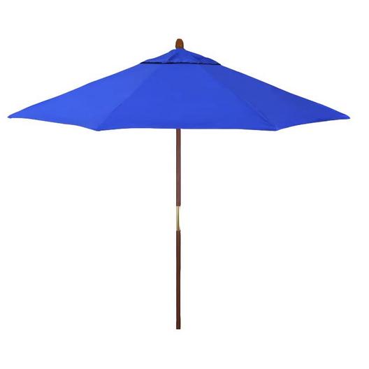 California Umbrella  9 Woodmarket Umbrella Royal Blue