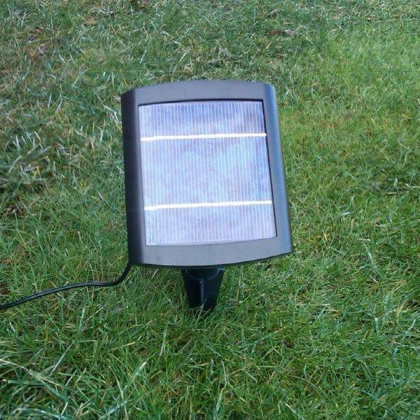Solar Charger With Ground Stake