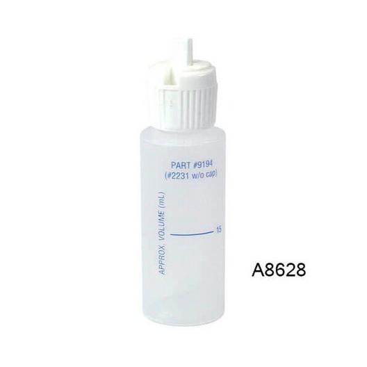 1 oz Bottle calibrated (15 mL w dispenser cap for CYA  9194