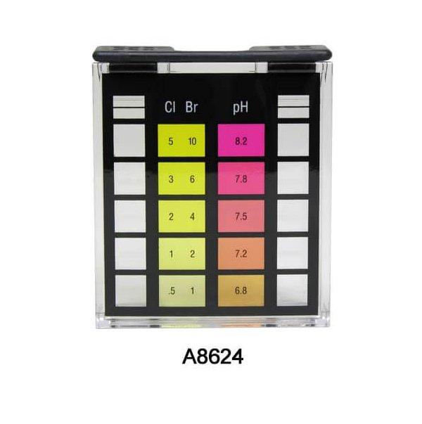 Taylor Technologies  Replacement Test Cell 9781 Hi Range Bromine and Chlorine Comparator  OT/pH