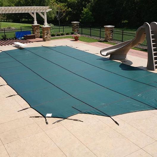 In The Swim Deluxe Safety Cover 16x36 ft Mesh Safety Pool Covers In The Swim