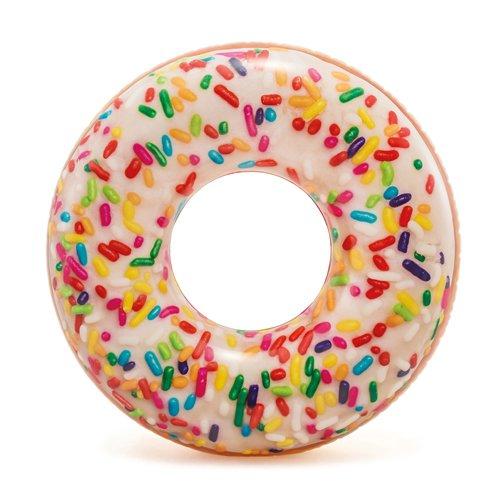 Intex  Rainbow Sprinkle Donut Tube Pool Float