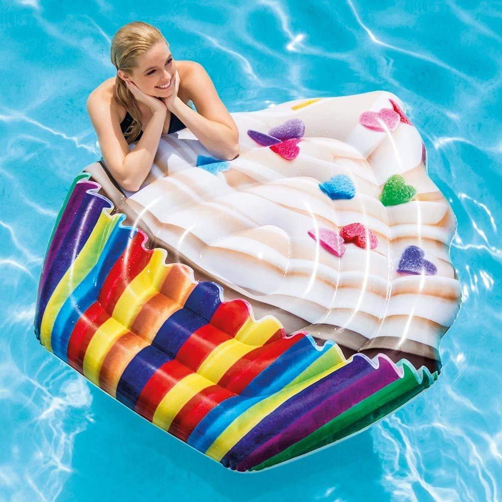 Intex  Cupcake Inflatable Pool Float Mat