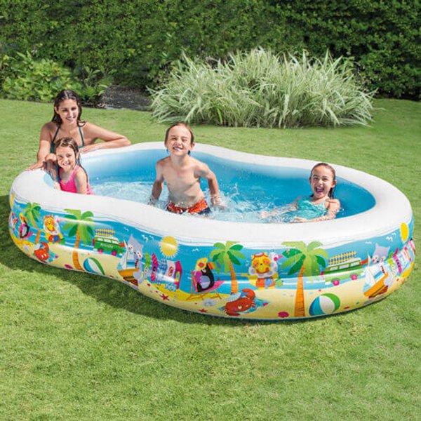 intex paradise seashore inflatable pool