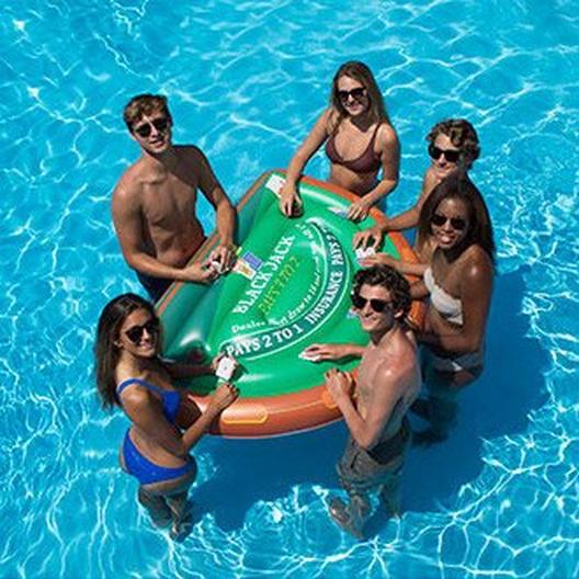 Swimline  Blackjack Table with Waterproof Cards