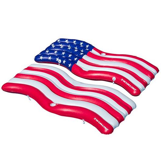 Swimline  American Waving Flag Pool Mat Set