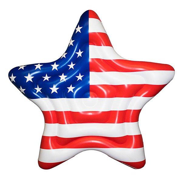 Swimline  Americana Star Island Pool Float
