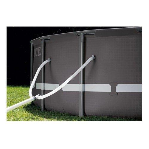 Intex  Ultra Frame 18 x 52 Round Metal Frame Above Ground Pool Package