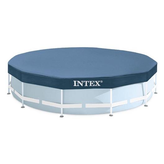 Intex  Above Ground Pool Cover for 10ft Round Metal Frame Above Pools