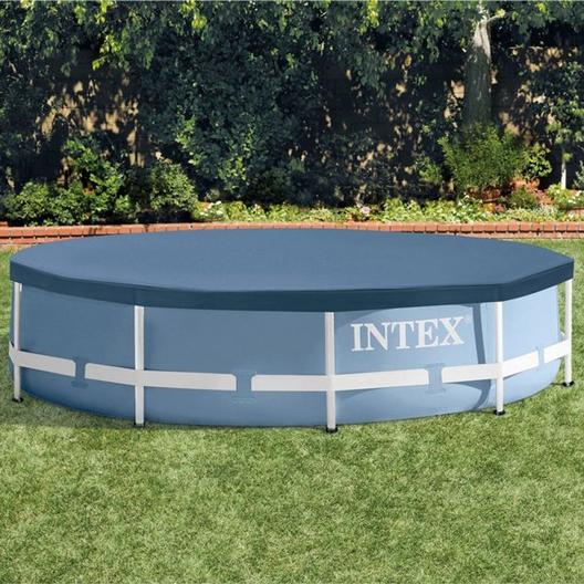 Intex  Above Ground Pool Cover for 10ft Round Metal Frame Above Pools
