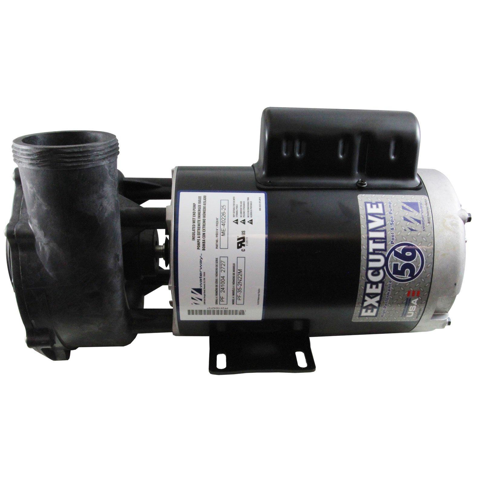 Executive 56 Frame 4 HP 2-Speed Spa Pump, 2-1/2in. Intake, 2in. Discharge, 230V