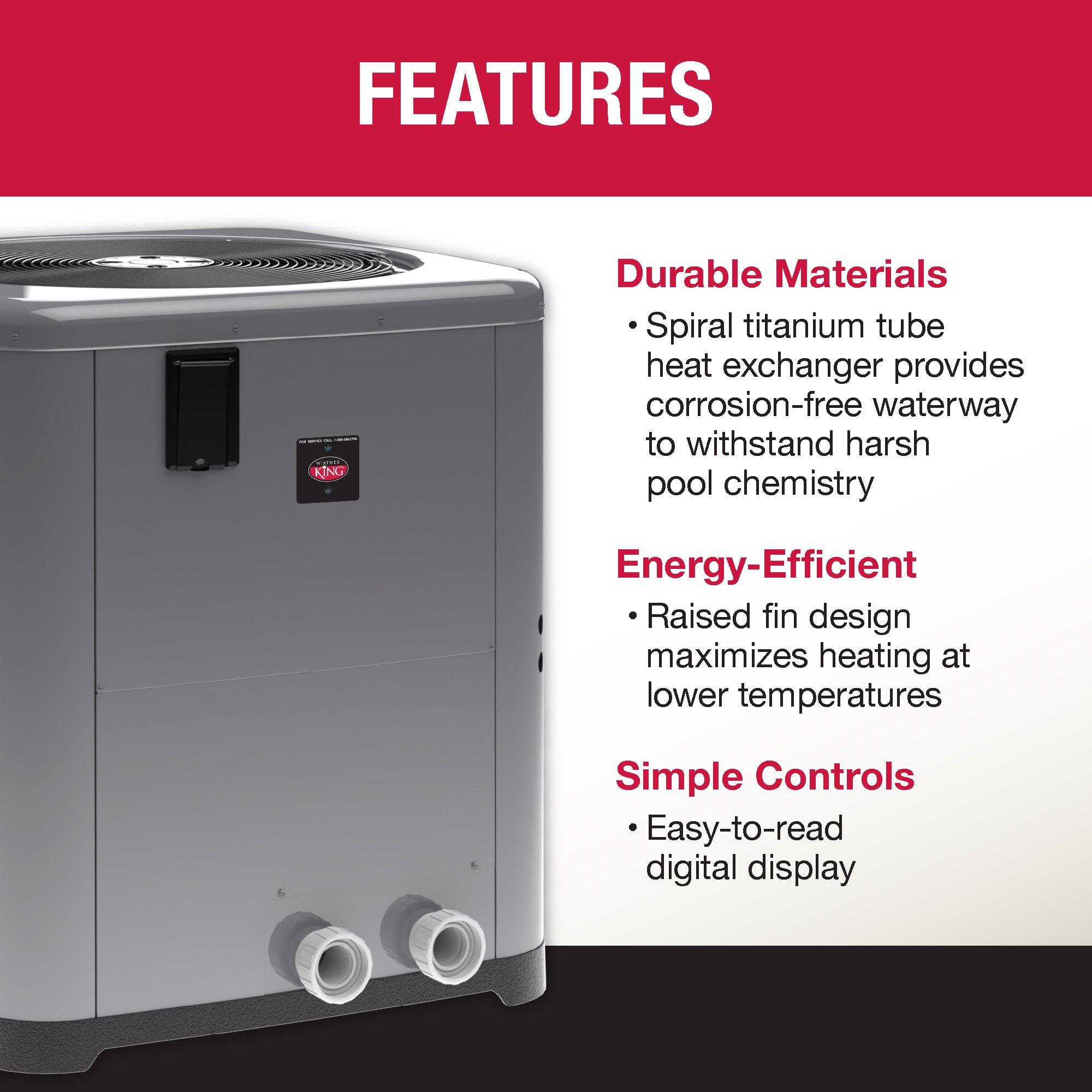 Weatherking 6560 Pool Heat Pump