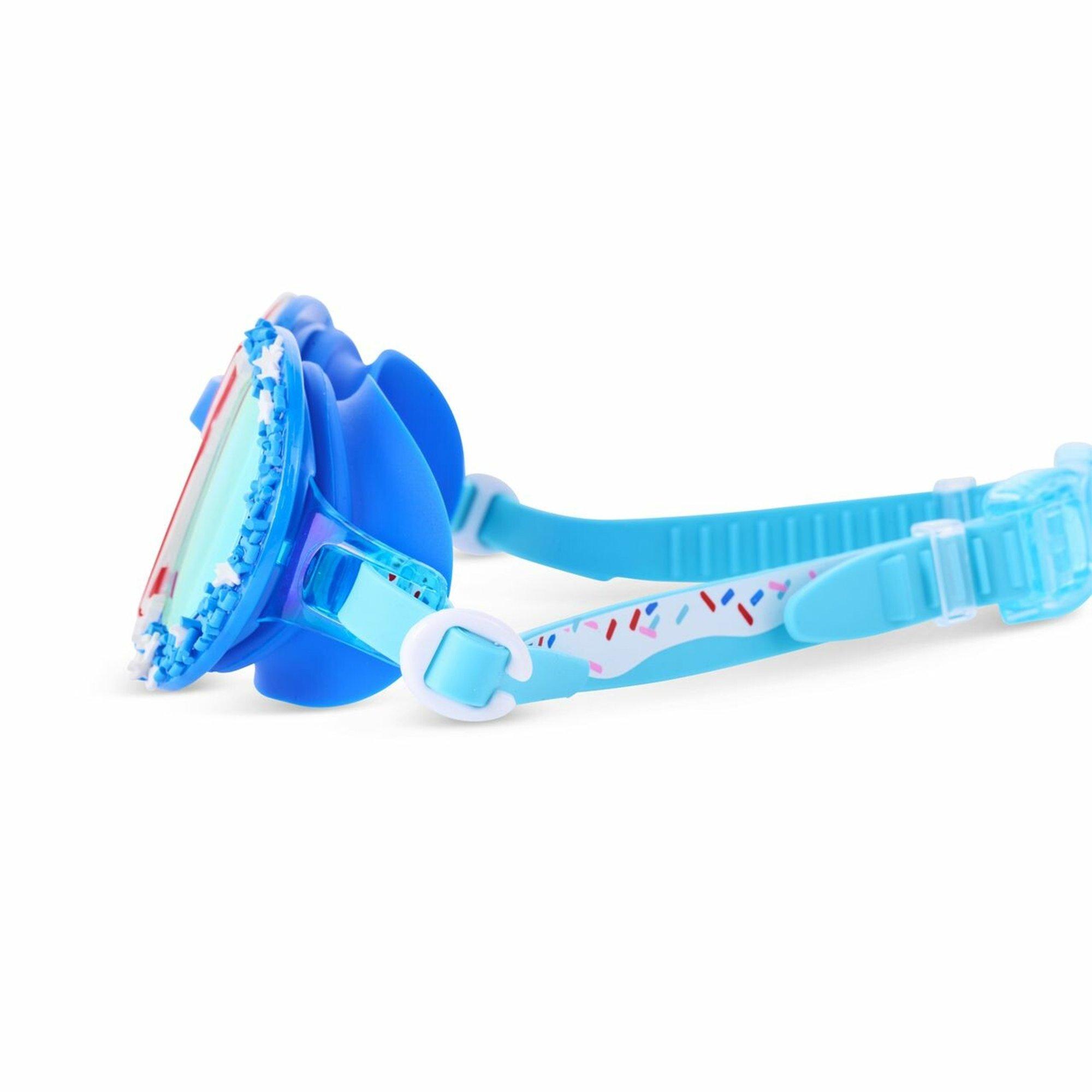 Cupcake Special Edition Kids' Swim Goggles - Stars Stripes and Sprinkles