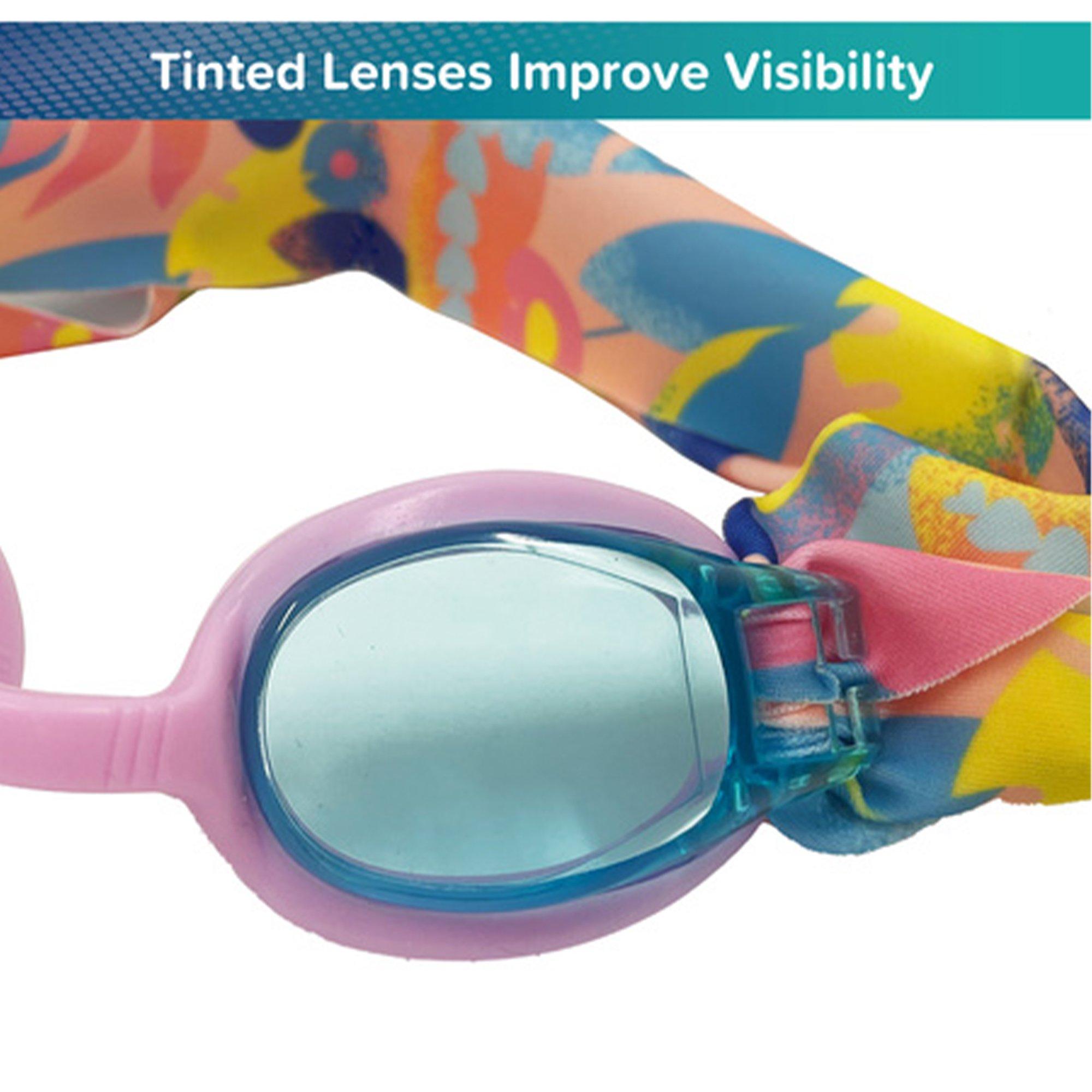 Freestyle Swim Goggle Child  Assorted (Pink  Green)
