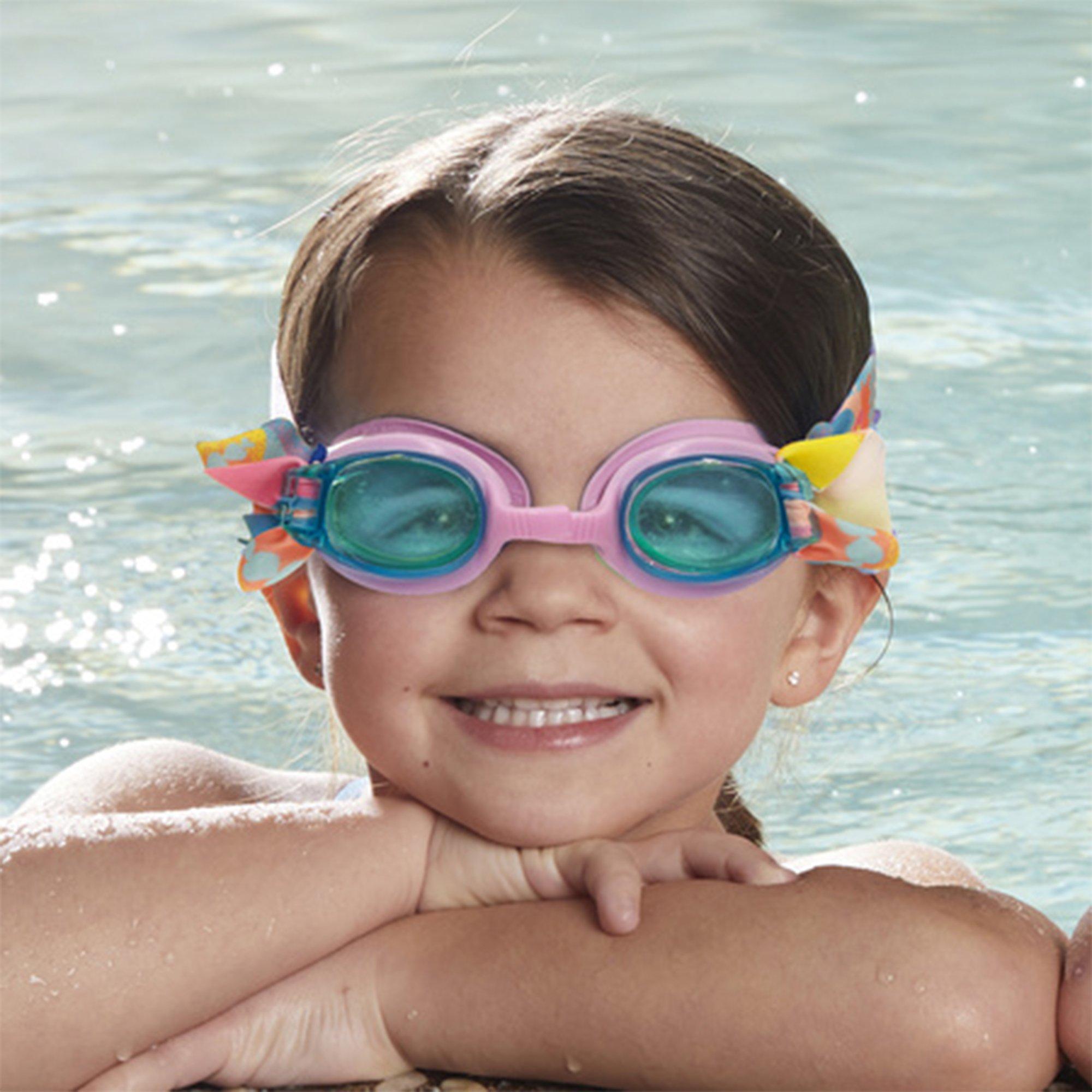 Freestyle Swim Goggle Child  Assorted (Pink  Green)