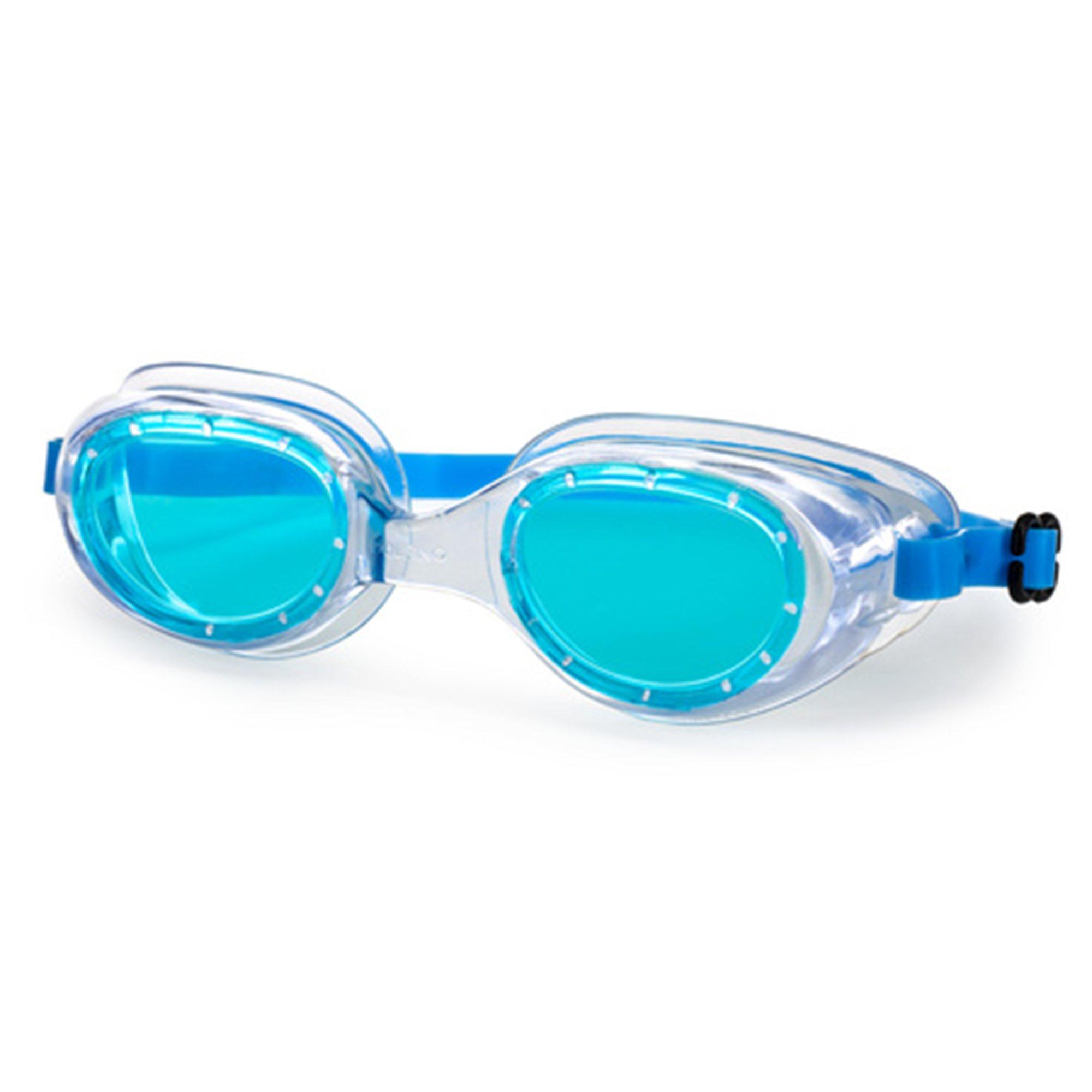 Shark Youth Swim Goggles  3 Pack (Green and Yellow Clear and Blue  Gray)