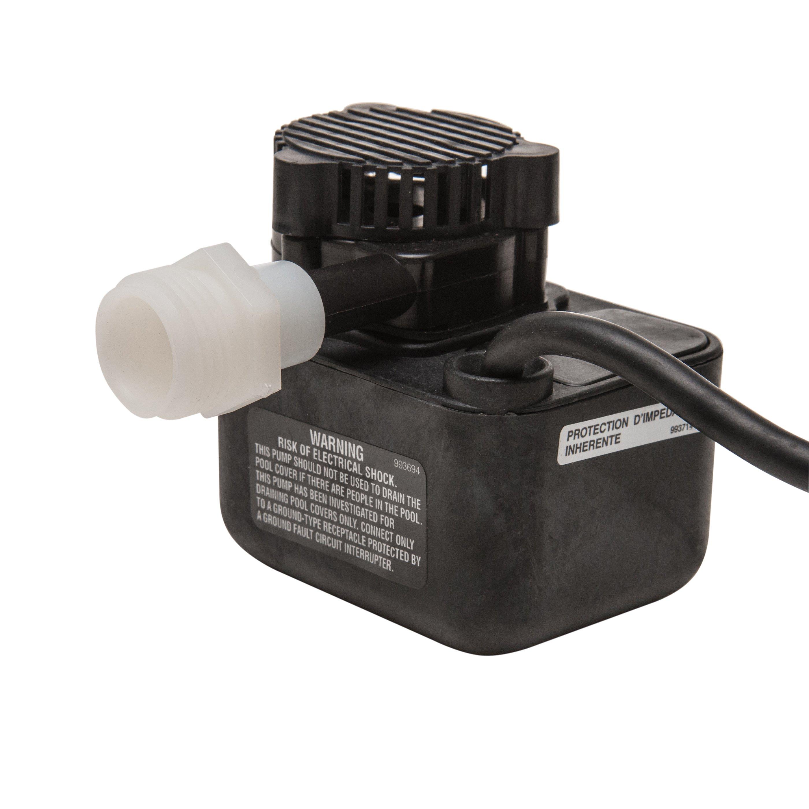 Franklin Electric's Little Giant Pool Cover Pump, Franklin Electric's  Little Giant Pool Cover Pumps help safeguard and protect the pool cover  from prolonged accumulation of rain or melting snow. H