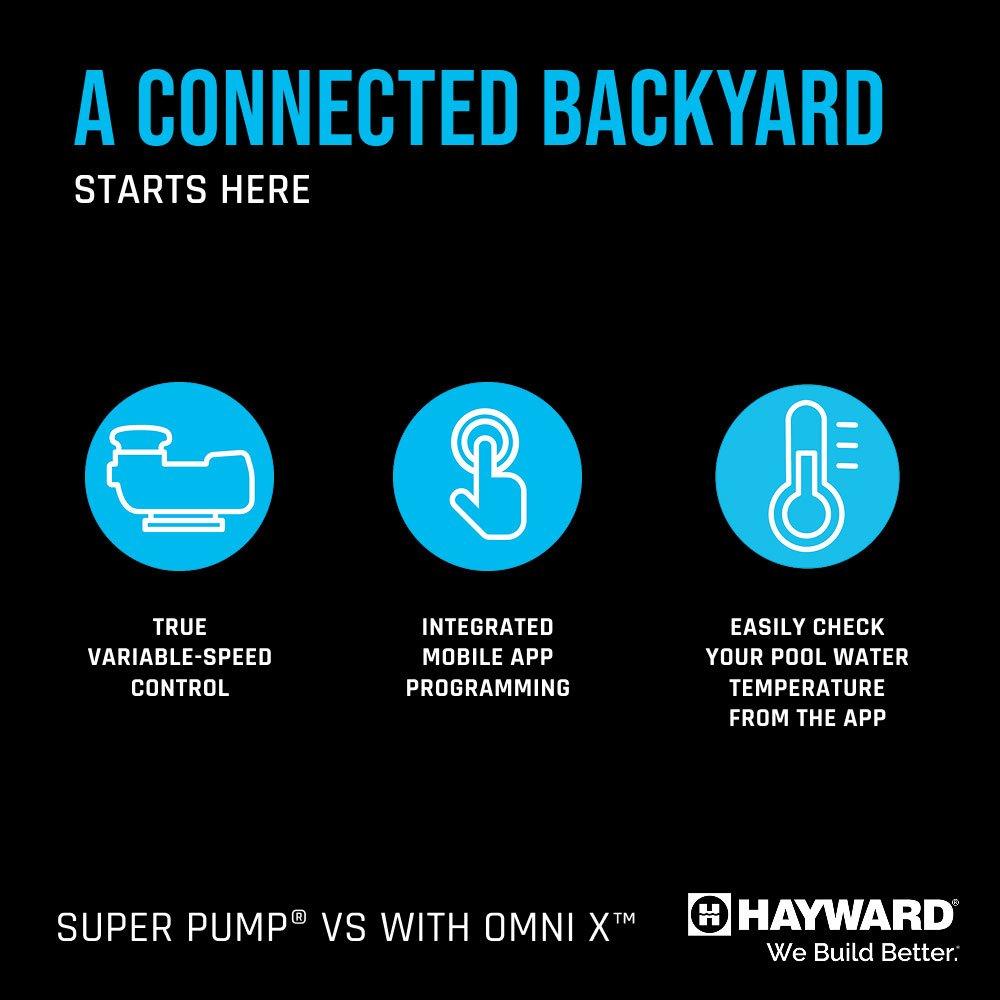 W3VSP26620 Super Pump VS 620 with OmniX Variable Speed Pool Pump, 2.25 THP, 230/115V