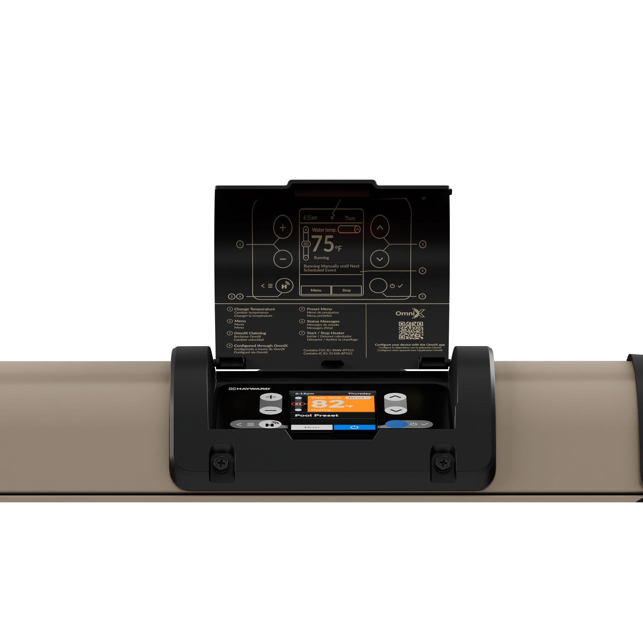 Hayward  W3HS250FDN Universal H-Series Low NOx 250K BTU Natural Gas Pool Heater with OmniX