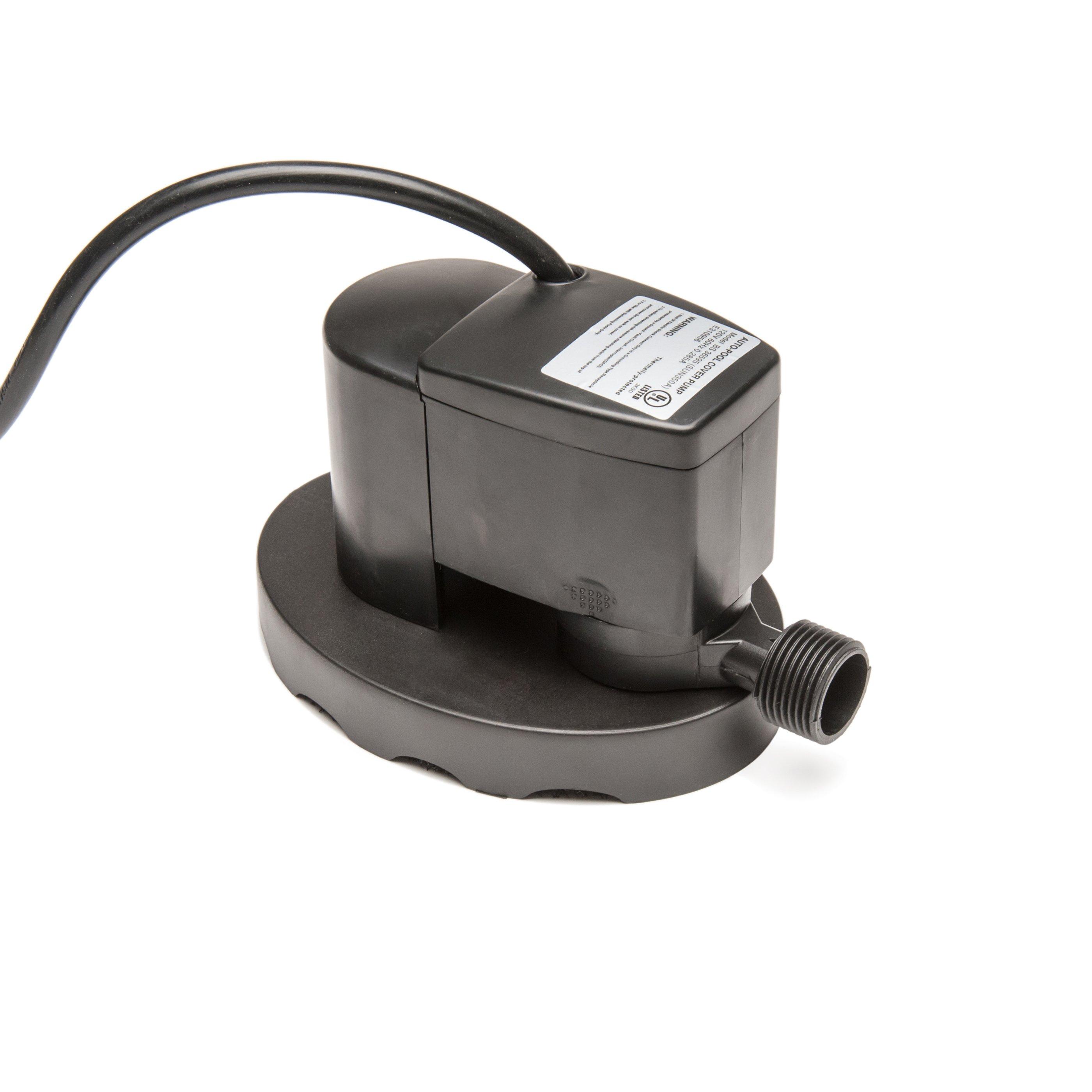 automatic pool cover pump above ground