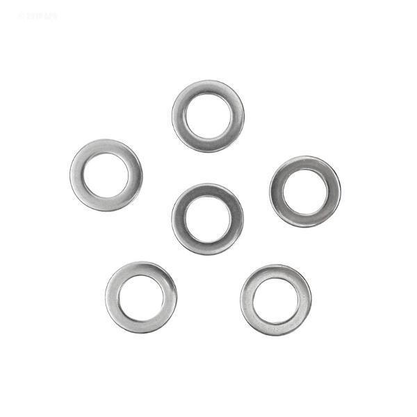 Hayward - Washer, 5/8in. OD, 3/8in. ID, 1/16 Thickin. , SS (Set of 6)