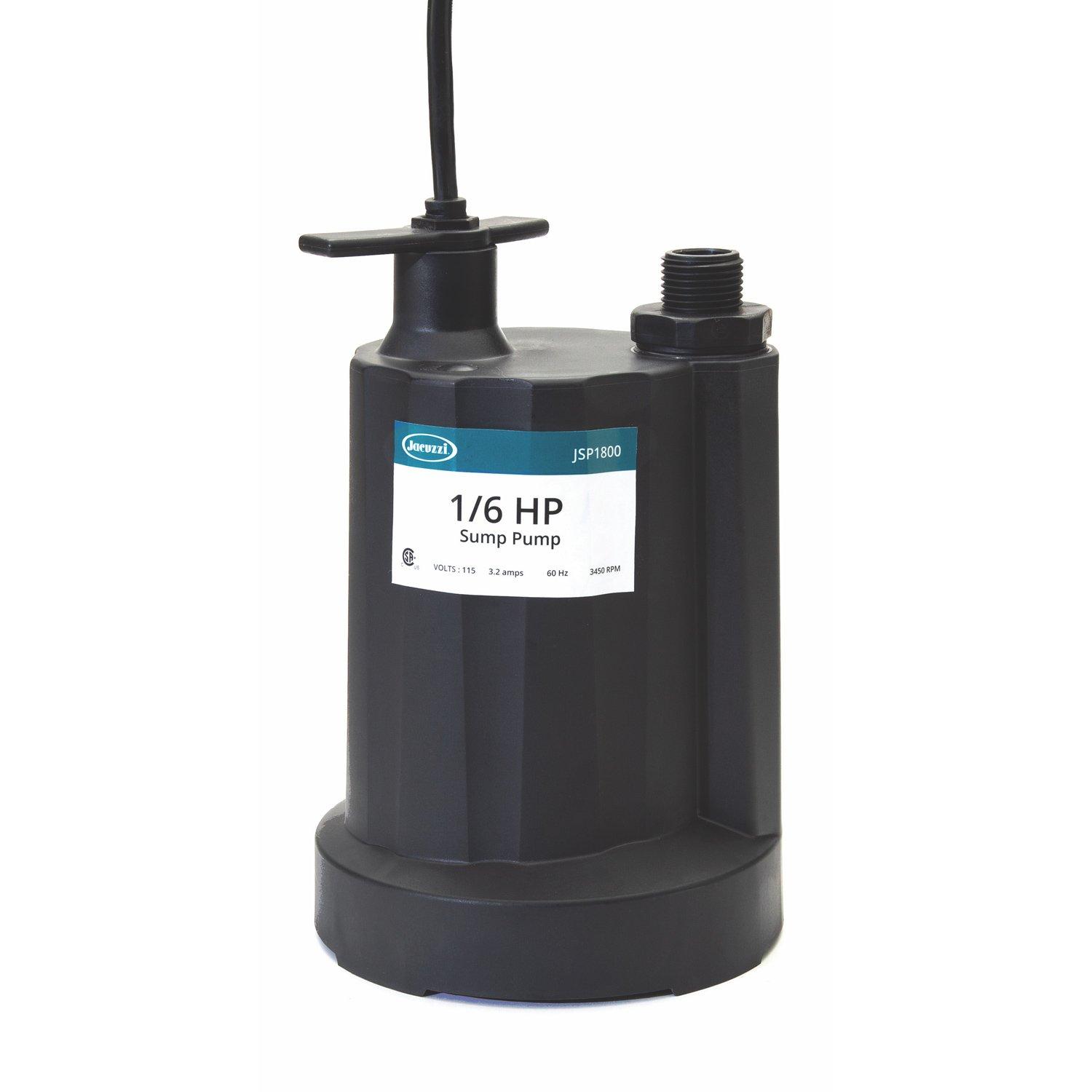 Jacuzzi  Manual Submersible Pump 1800GPH