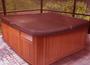 93" x 80" Hot Tub Cover, Brown