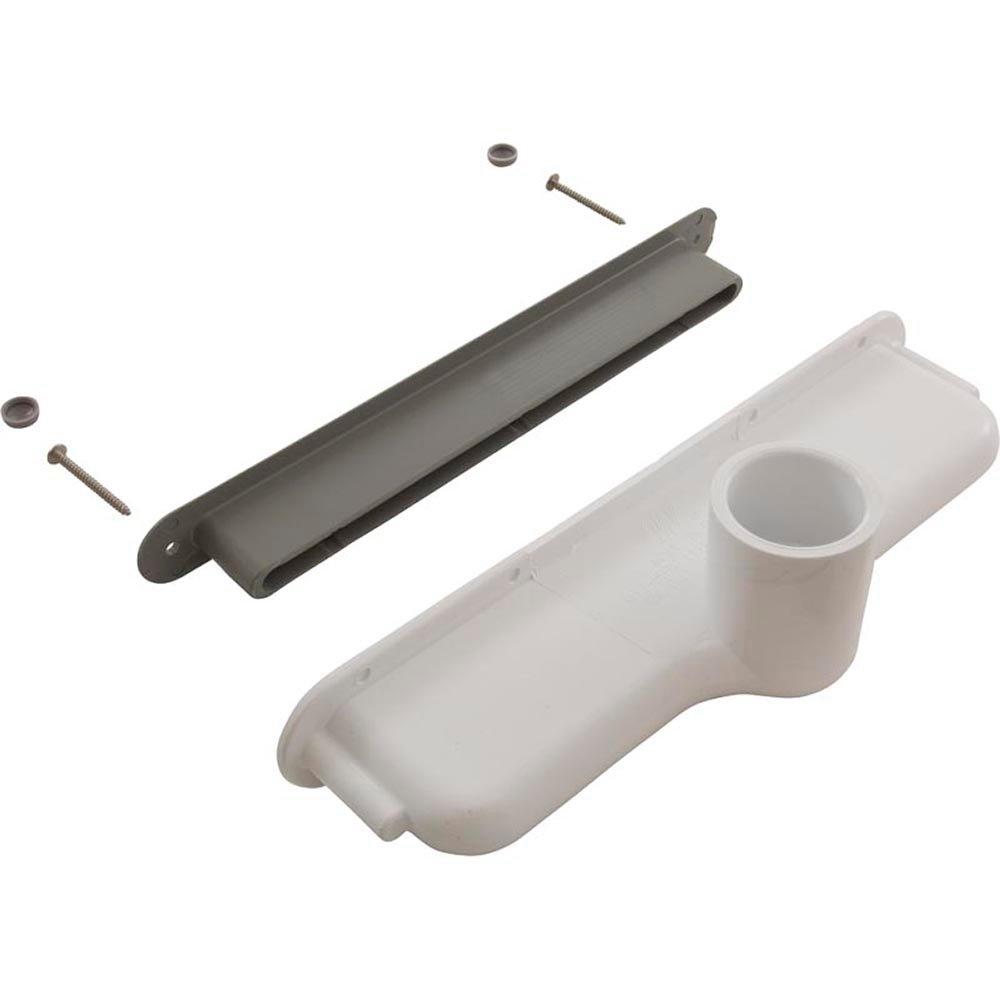 Waterway 8in. Low Profile Aqua Fall Gray | Leslie's Pool Supplies