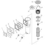 Waterway Front Access Skim Filter Skimmer Parts Breakdown