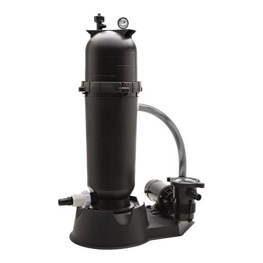 Jacuzzi  100 sq ft Cartridge Filter and 1 HP Dual Speed Pump Combo for Above Ground Pools