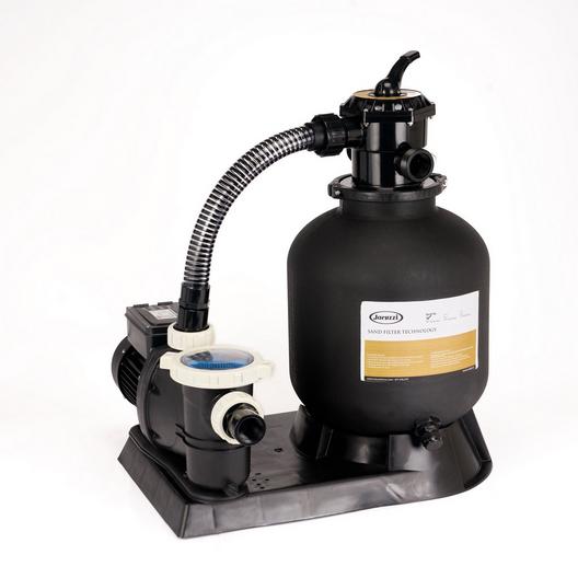 Jacuzzi&reg  16 Above Ground Sand Filter with 1.5 HP 2-Speed Pump