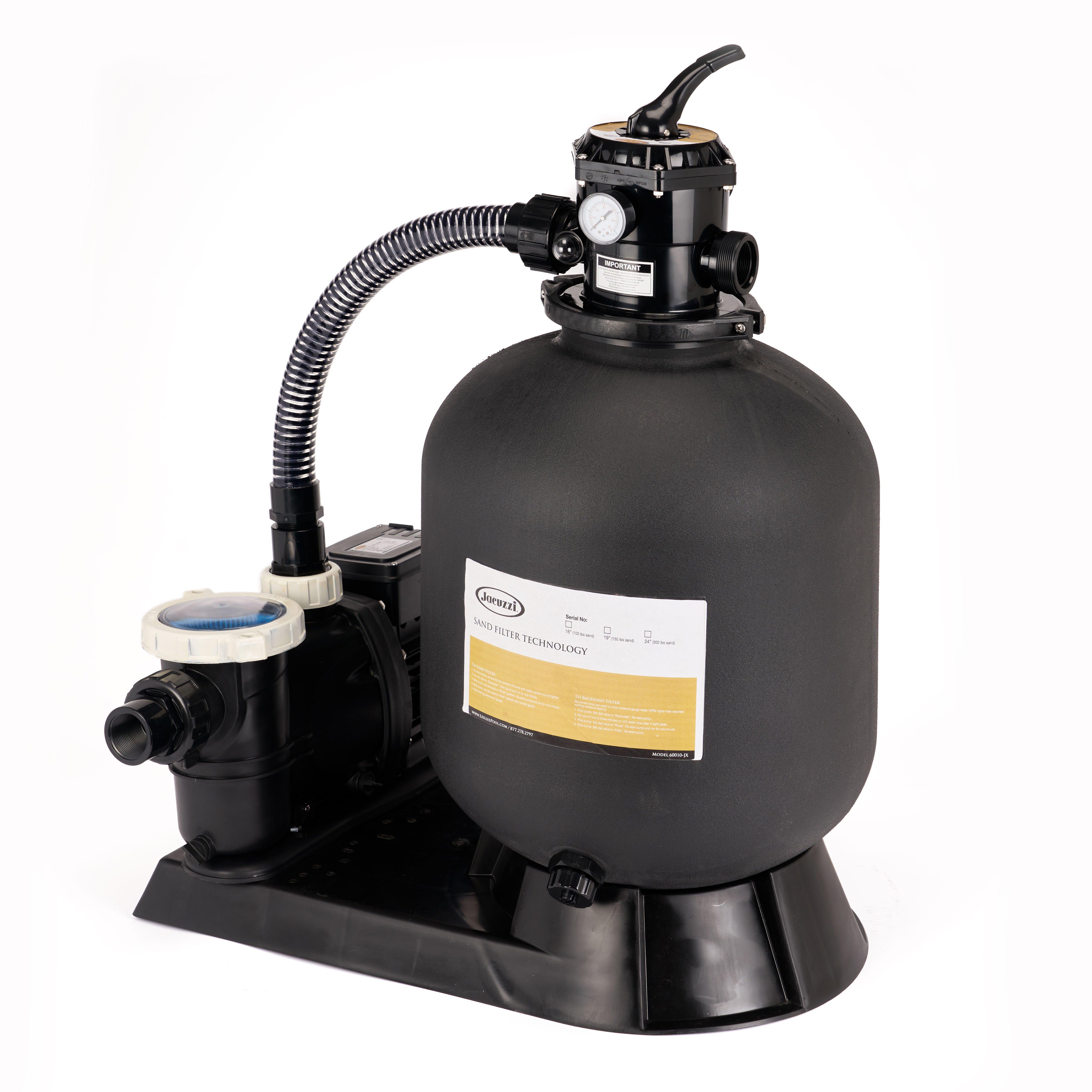 Above Ground Pump and Filter Combo Systems