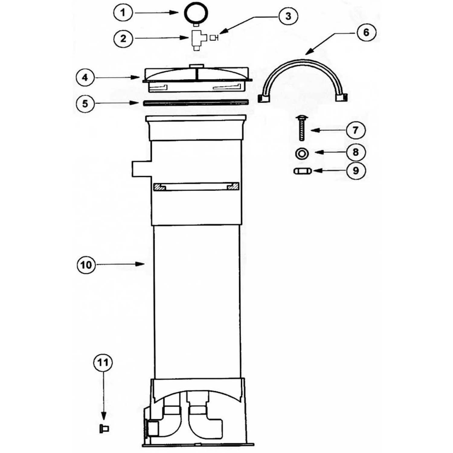 Baker Hydro Ultra-Mesh Bag Part List