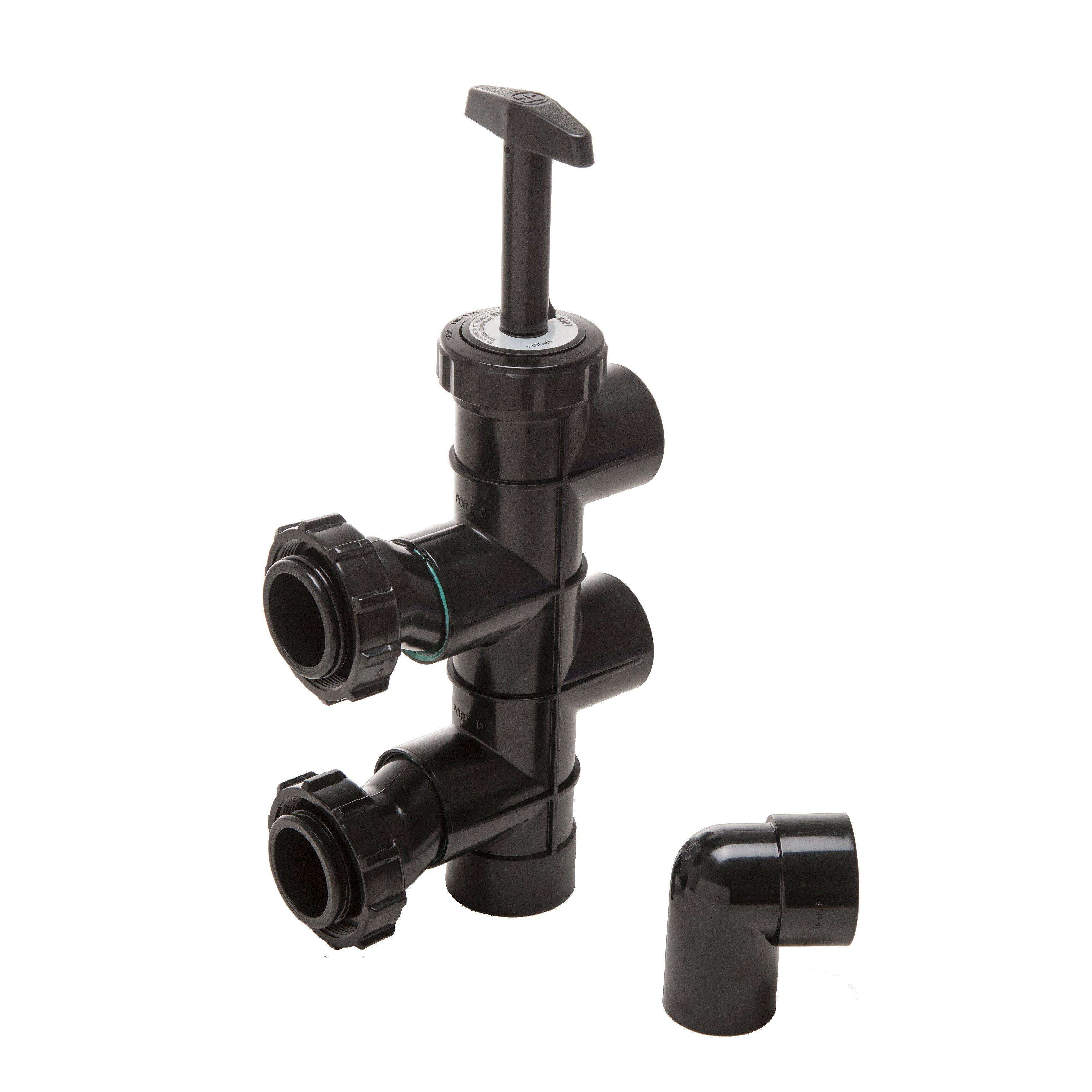  Rx Clear Valve Clamp Set Replacement  Compatible Patriot and  Liberty Sand Filters : Patio, Lawn & Garden