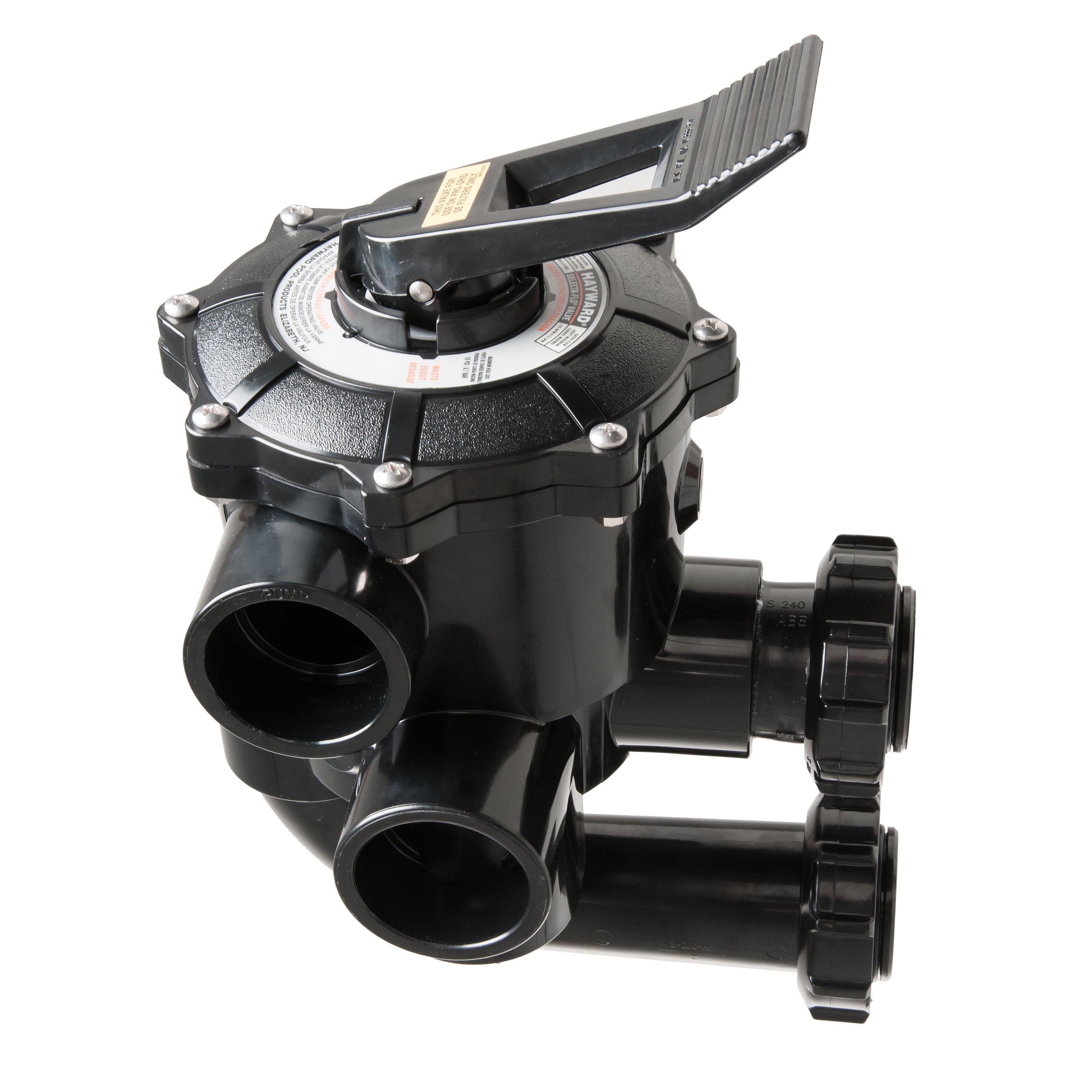 Hayward SP0740DE Side Mount SelectaFlo Multiport Backwash Valve 2in