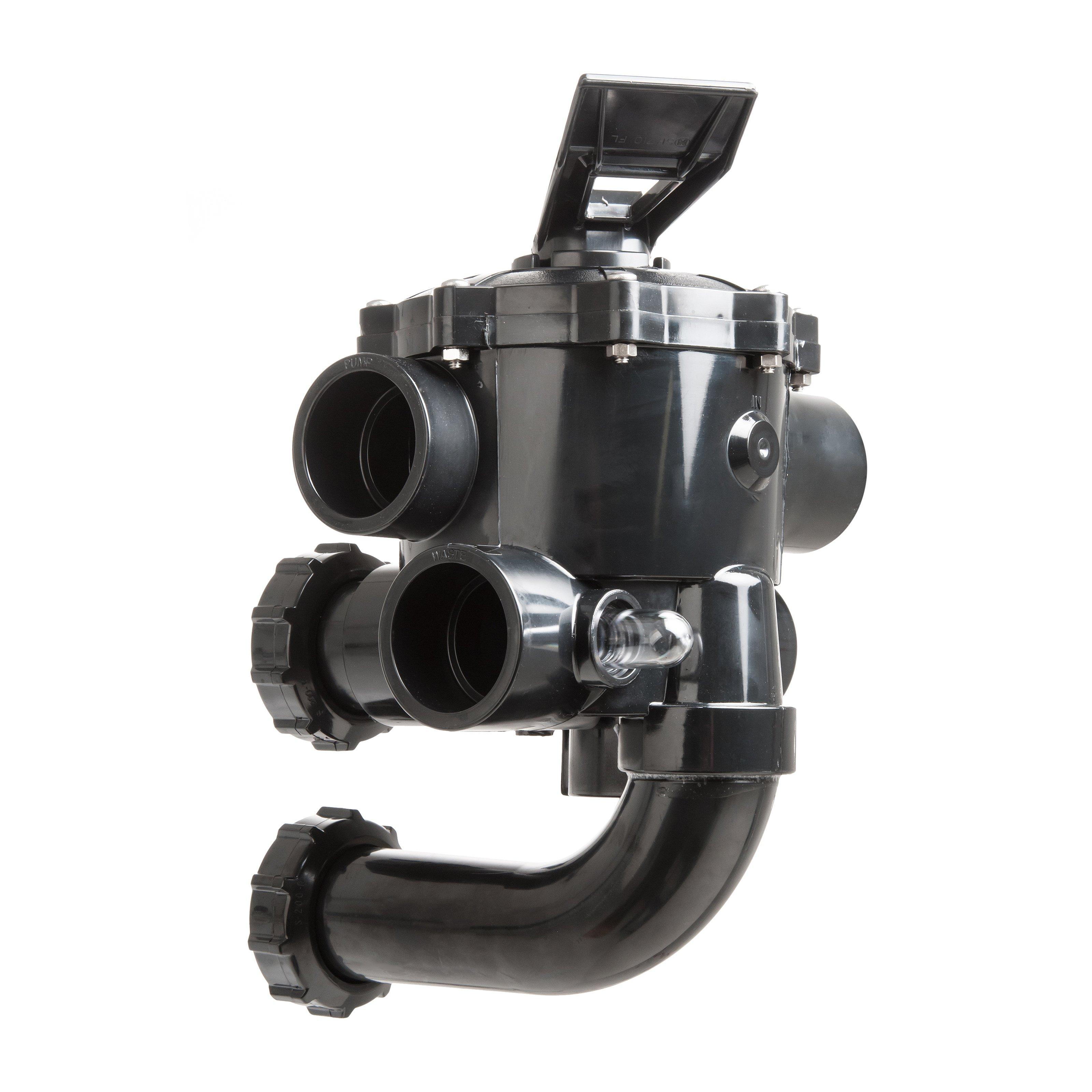 Hayward SP0740DE Side Mount SelectaFlo Multiport Backwash Valve 2in