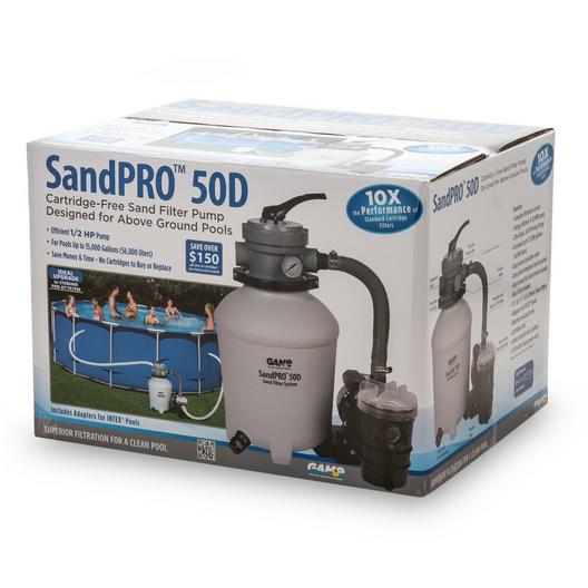 GAME  SandPro 50D Above Ground Pool Pump and Sand Filter System