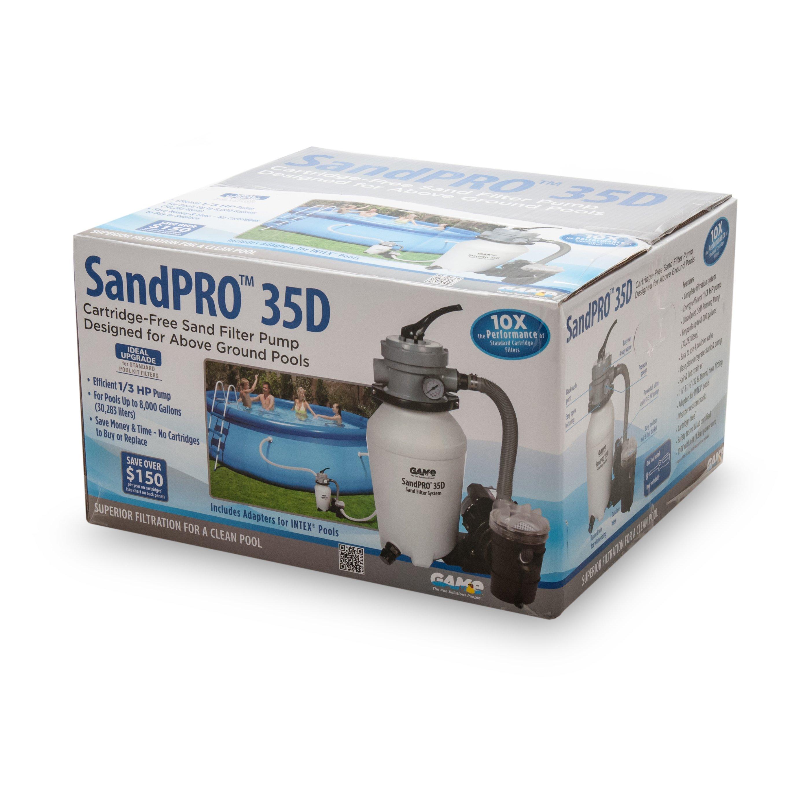G.A.M.E  SandPro Pump and Filter Kit