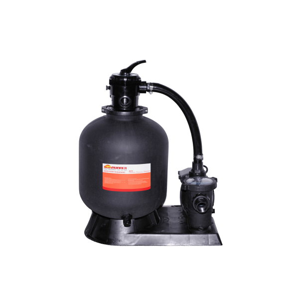 19in Sand Filter Above Ground Pool System with 1-1/2HP Pump
