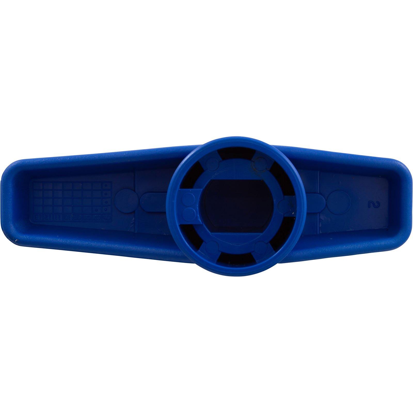 Praher  2 Union Ball Valve Handle Blue